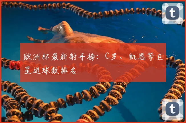 欧洲杯最新射手榜：C罗、凯恩等巨星进球数排名