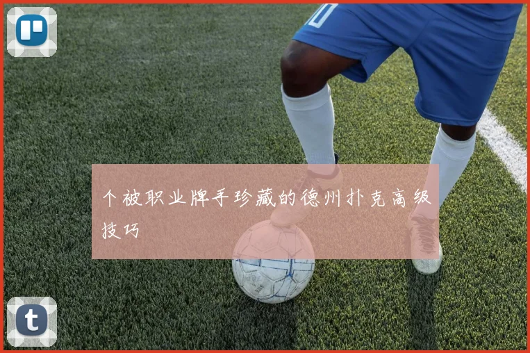 个被职业牌手珍藏的德州扑克高级技巧